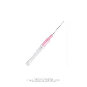 Cánula intravenosa 22G x 1" (poliuretano) sin jeringa