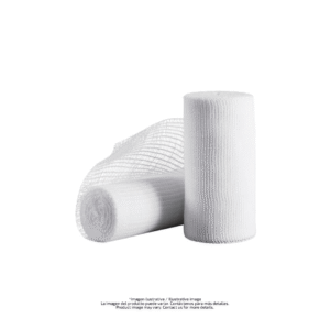 Venda de gasa simple bordes no deshilable, no estéril, 100% algodón (tamaño: 2.5 cm a 10.16 cm) 10 yardas de longitud