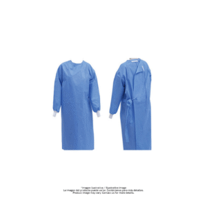 Bata desechable para uso general AAMI nivel 2 (no estéril)